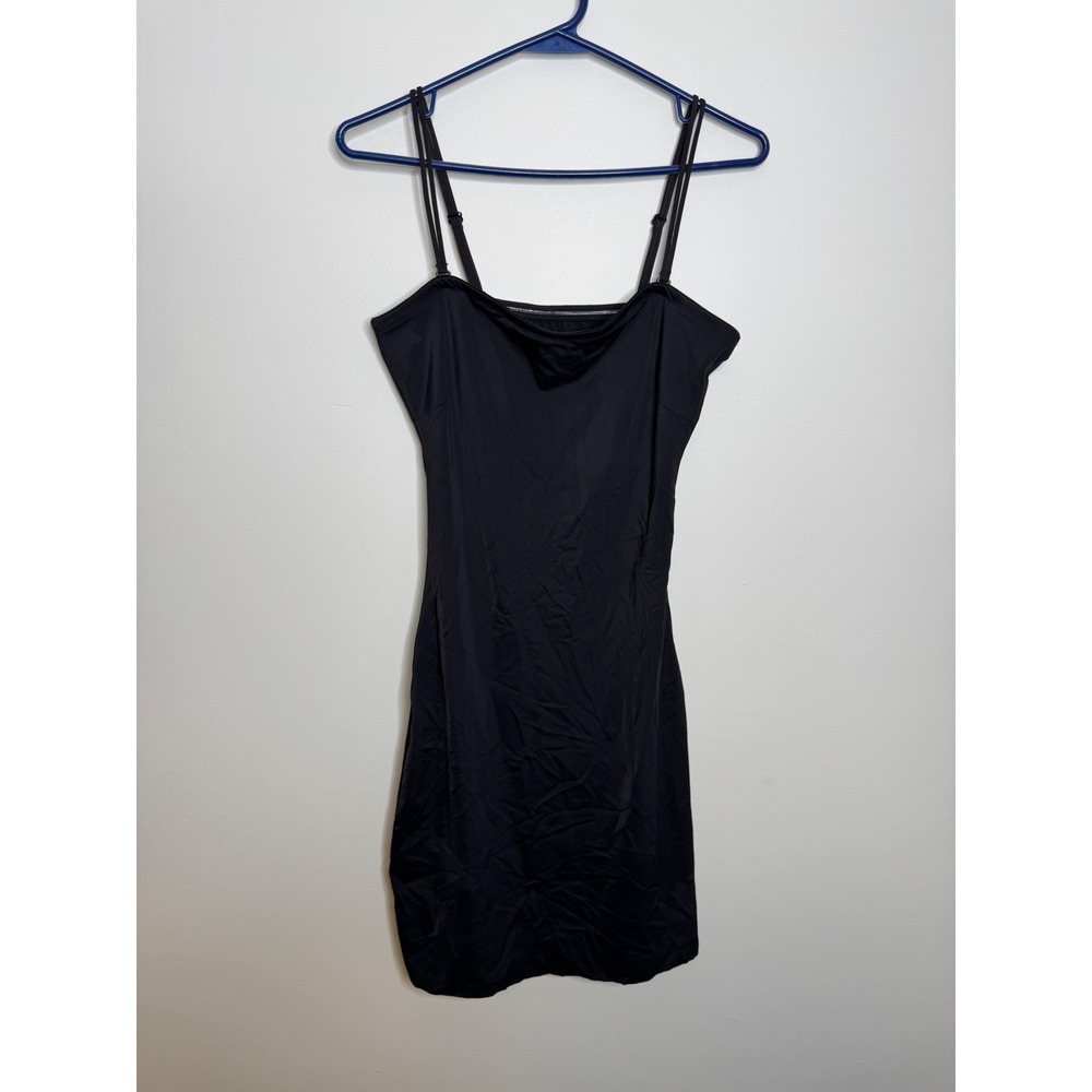 Love Your Assets Shapewear Slip Womens L Black Excellent Adjustable Straps Spanx